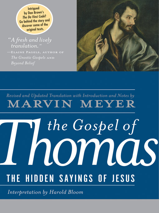 The Gospel of Thomas (eBook): The Hidden Sayings of Jesus